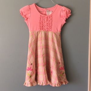Pink Plaid Children’s Dress
